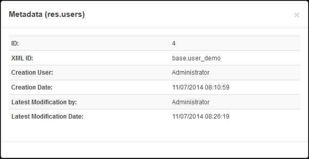 Grafico 4.3 - Ver metadatos del módulo 'res.users'